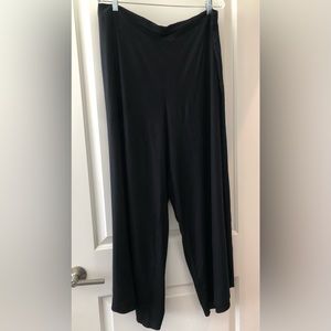 Escapada Black Wide Leg Pants Size XL